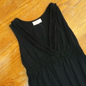 Loft little black summer dress